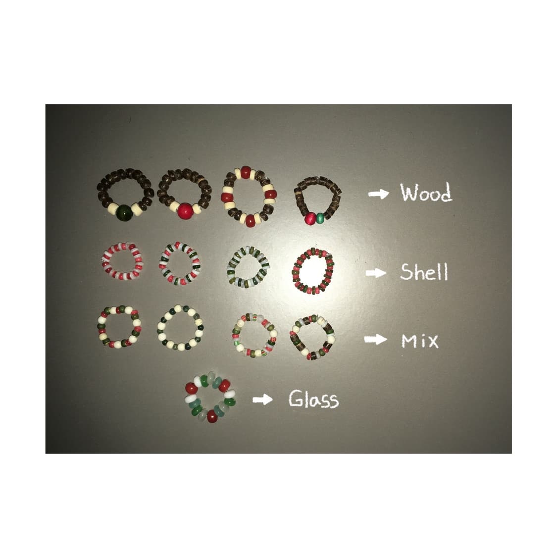 [악] 크리스마스 비즈 반지 상품이미지6