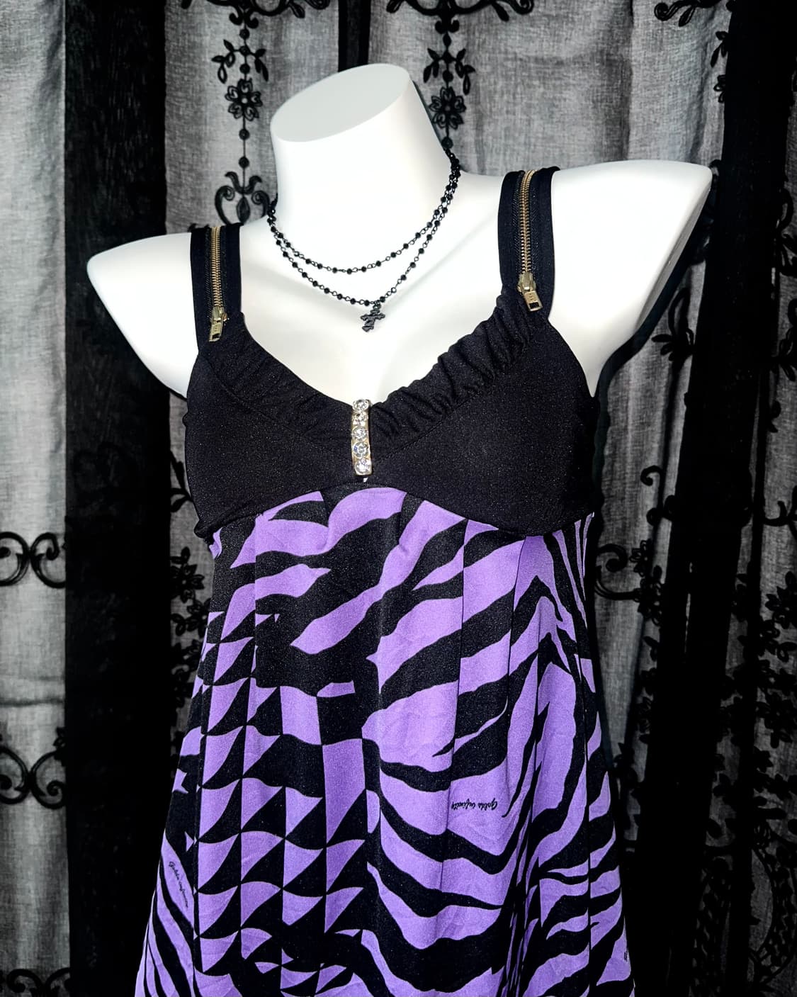 Gyaru Purple Slip 상품이미지2