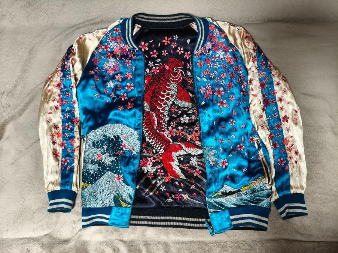 벚꽃 파도 양면스카쟌 상품이미지4