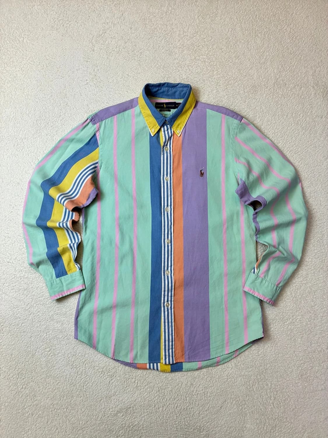 폴로 랄프로렌 멀티 컬러 스트라이프 옥스퍼드 셔츠 PN5856 상품이미지2