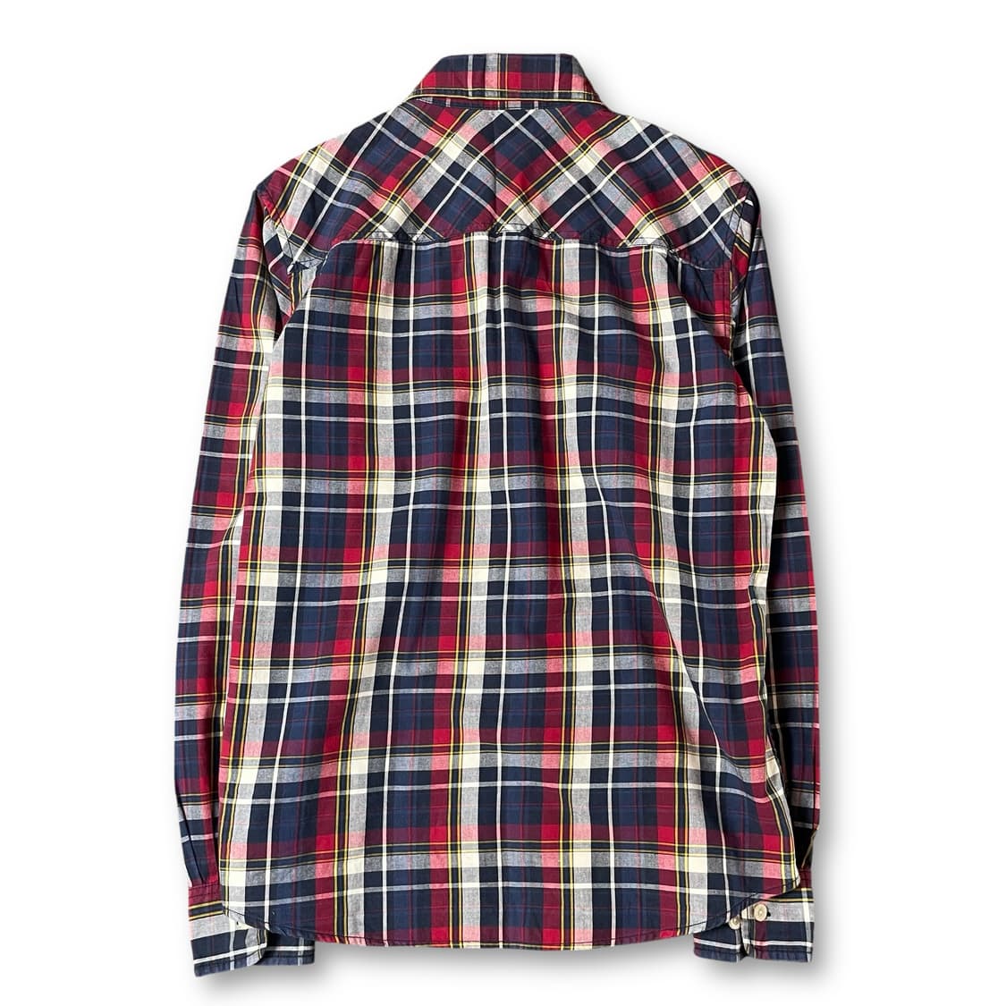  디키즈 블루 레드 체크 긴팔 셔츠 L 상품이미지2