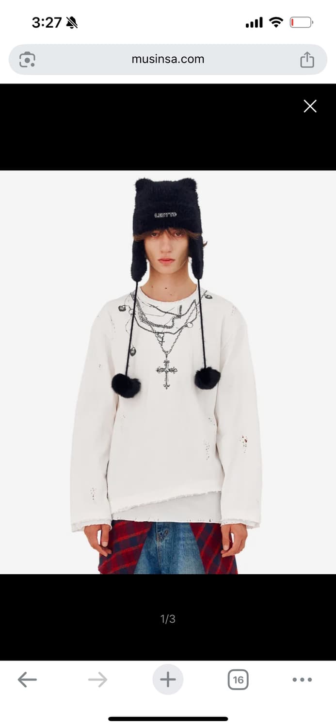 레씨토 사진 속 상의 구합니다. 상품이미지1