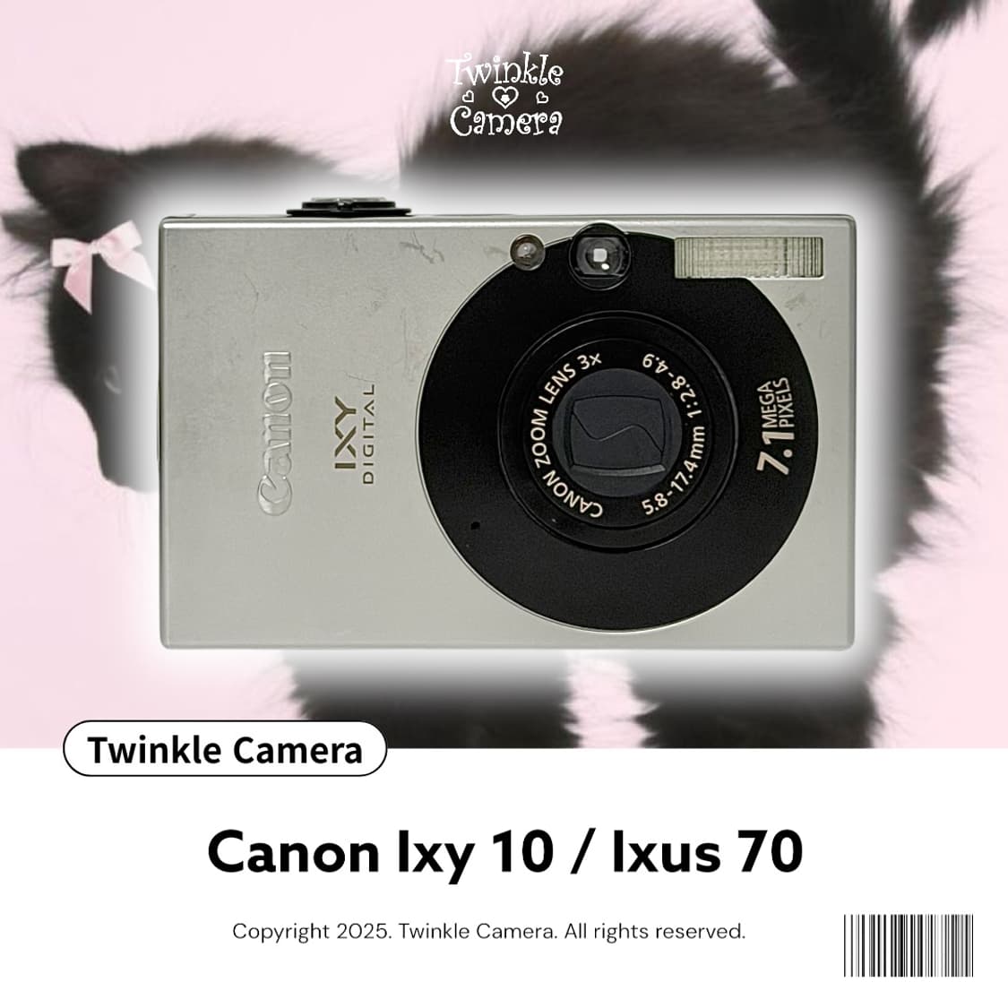 Canon ixy 캐논 익시 10 (익서스 70) 상품이미지1