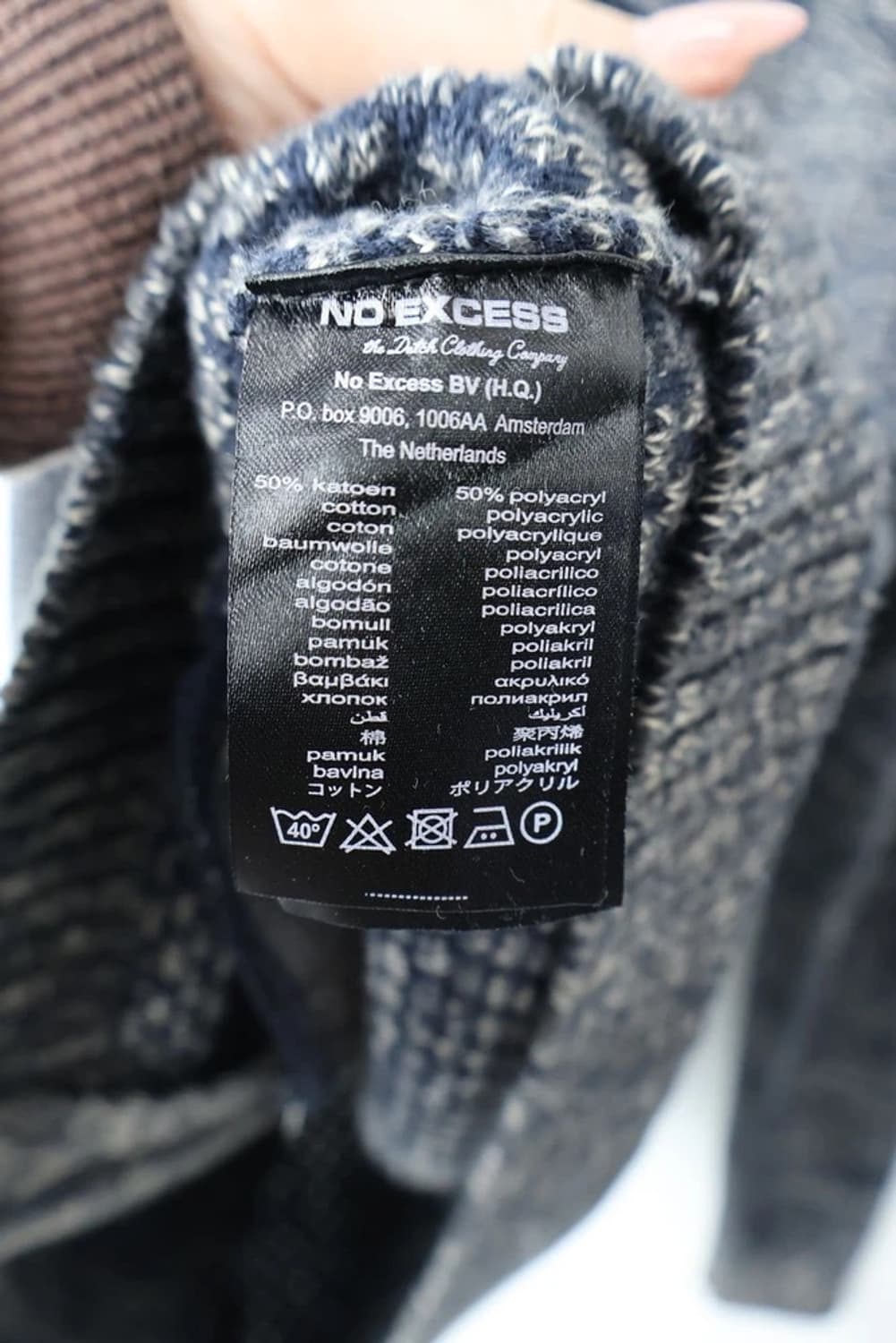 NO EXCESS Hooded Knit Cardigan 상품이미지6