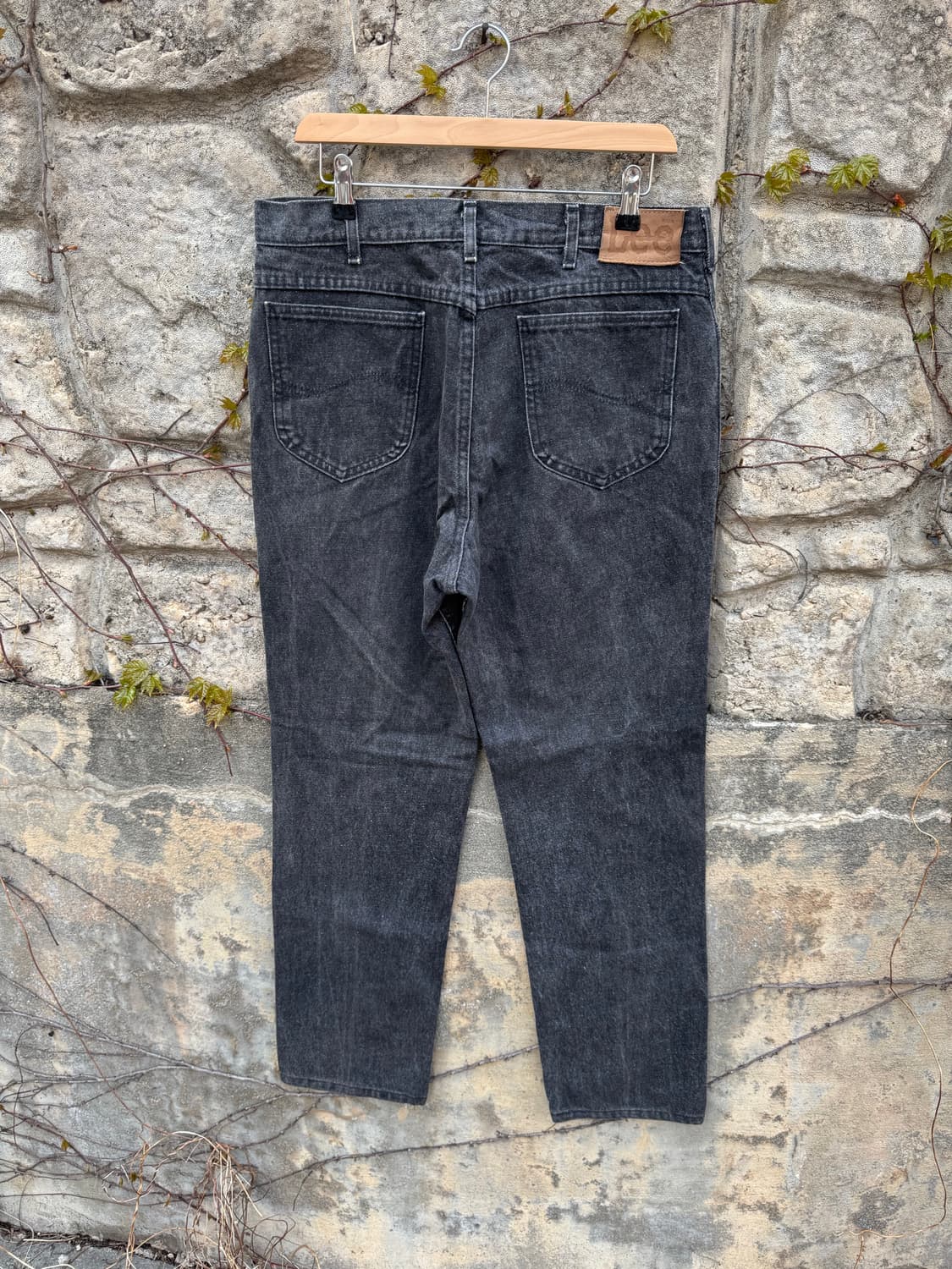 80~90s lee 빈티지 200 블랙 워싱 데님 팬츠 36 상품이미지2
