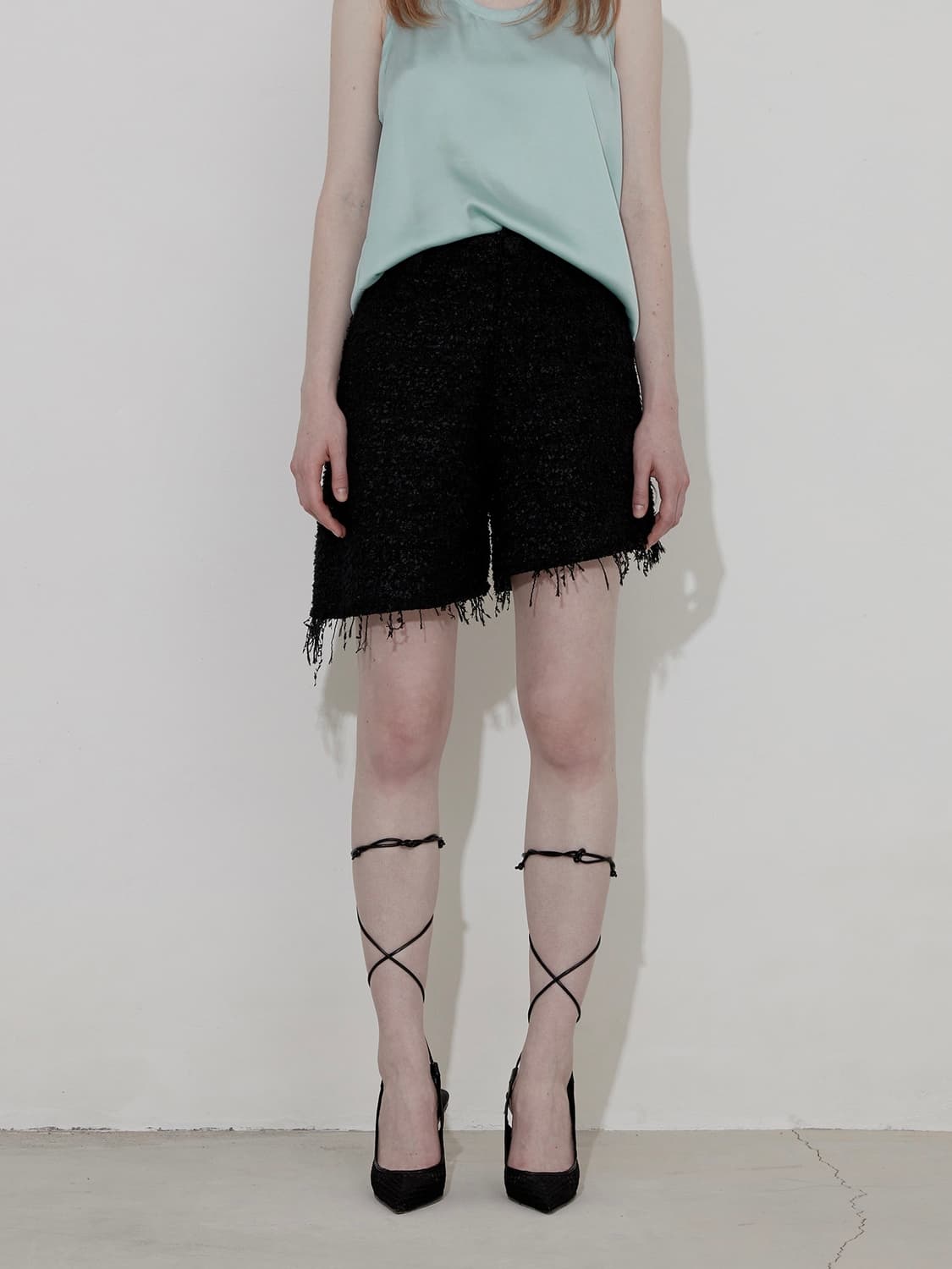 솔티페블 트위드 팬츠 상품이미지1