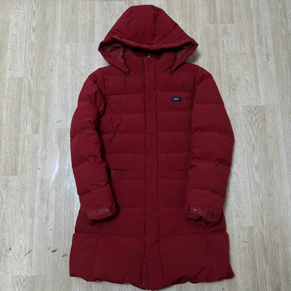 K2 케이투 여성 구스다운 후드 롱패딩 L/100  상품이미지1