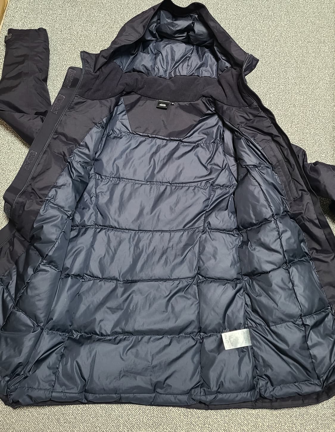 볼빅 브이닷  다운패딩 하프후드코트  여성  M 상품이미지5