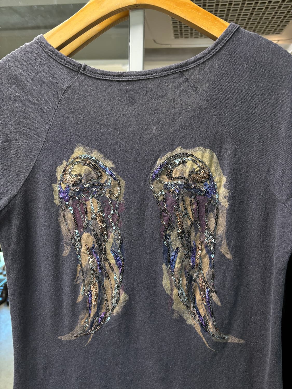 베르니스 레글런 린넨 티셔츠 상품이미지2