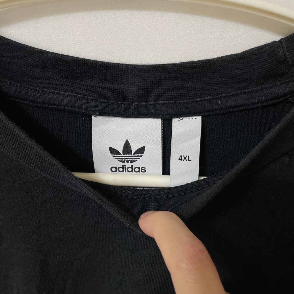 [ 4XL ] 아디다스 로고 유로파 긴팔티  상품이미지5