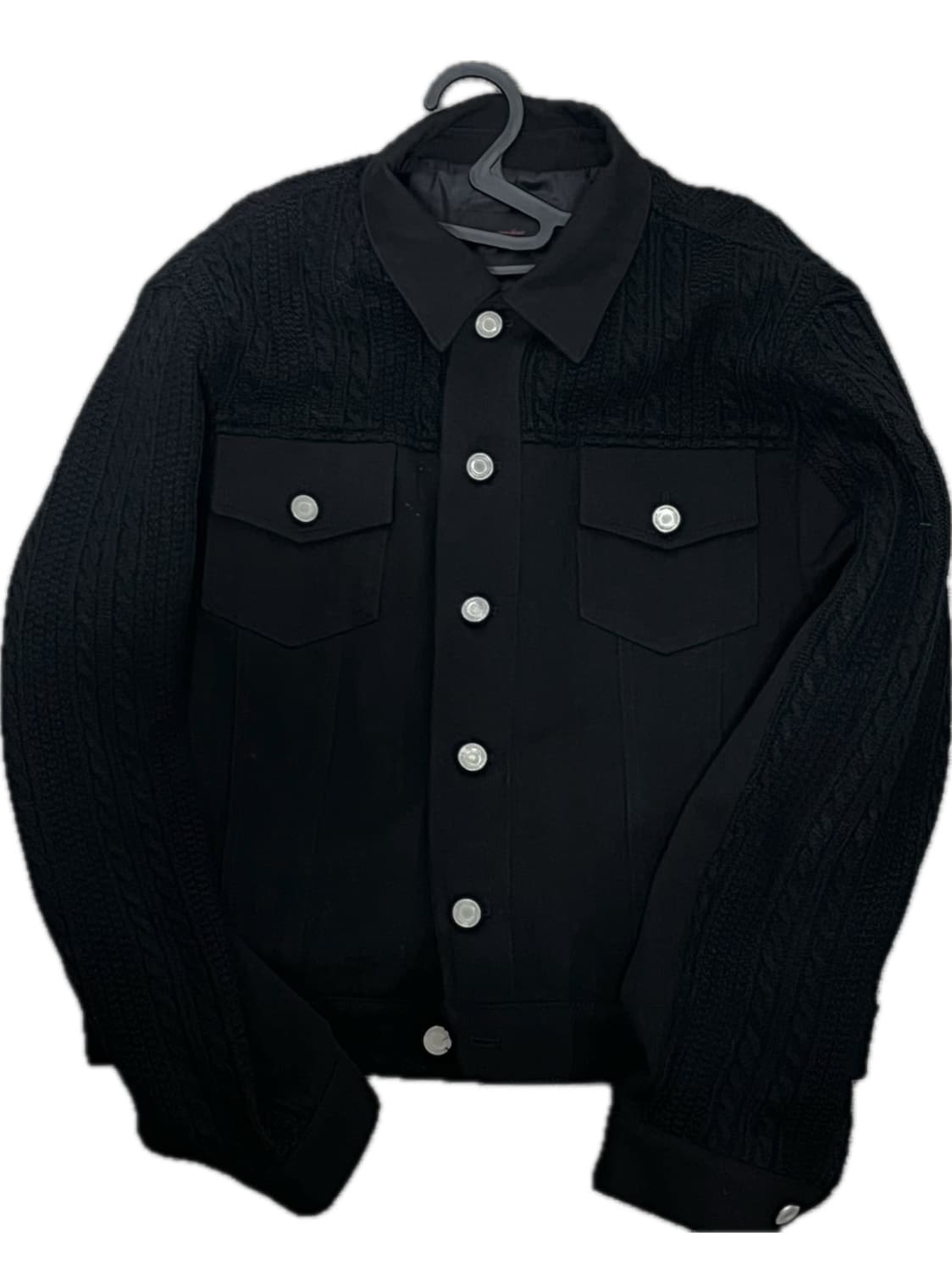 애니타임로릭 zinna mix 자켓 블랙 M 상품이미지1