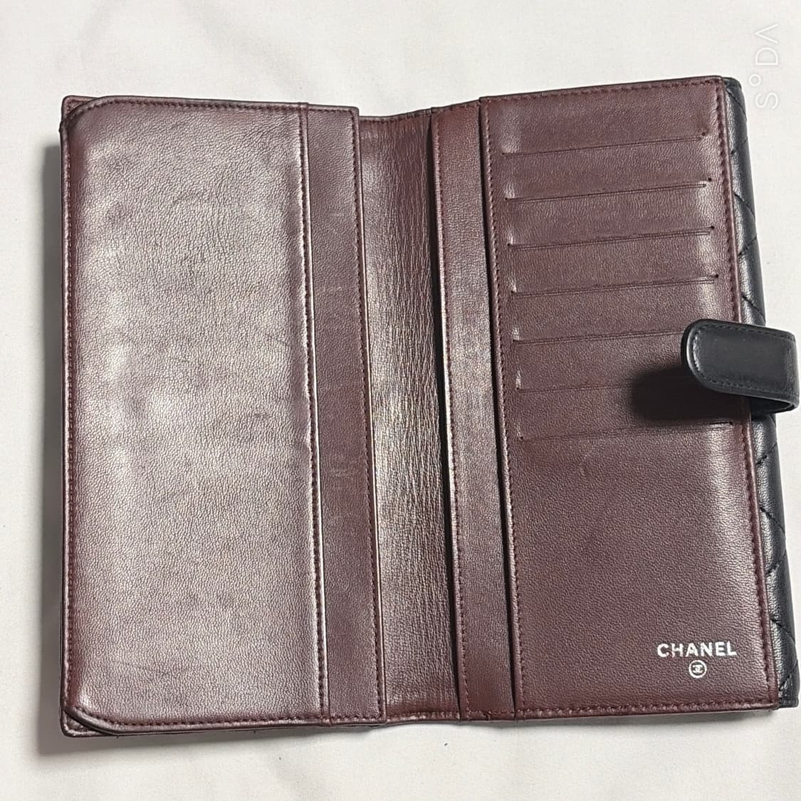 샤넬 램스킨 장지갑 블랙 상품이미지7