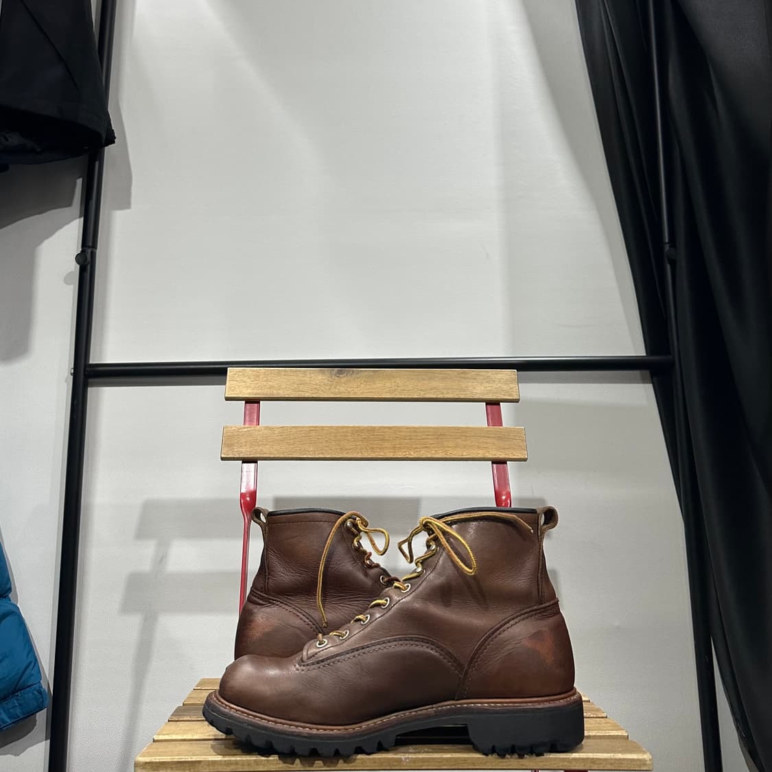 8D 260) 레드윙 워커 남성 남자 부츠 라인맨 러그 2936 브라운 상품이미지7