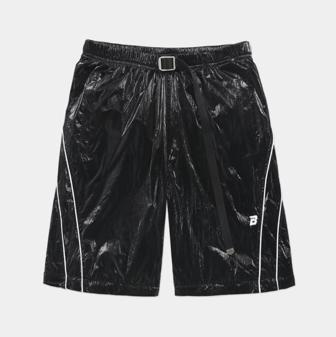 배드블러드 블랙 트랙팬츠 라지핏 스몰  상품이미지3