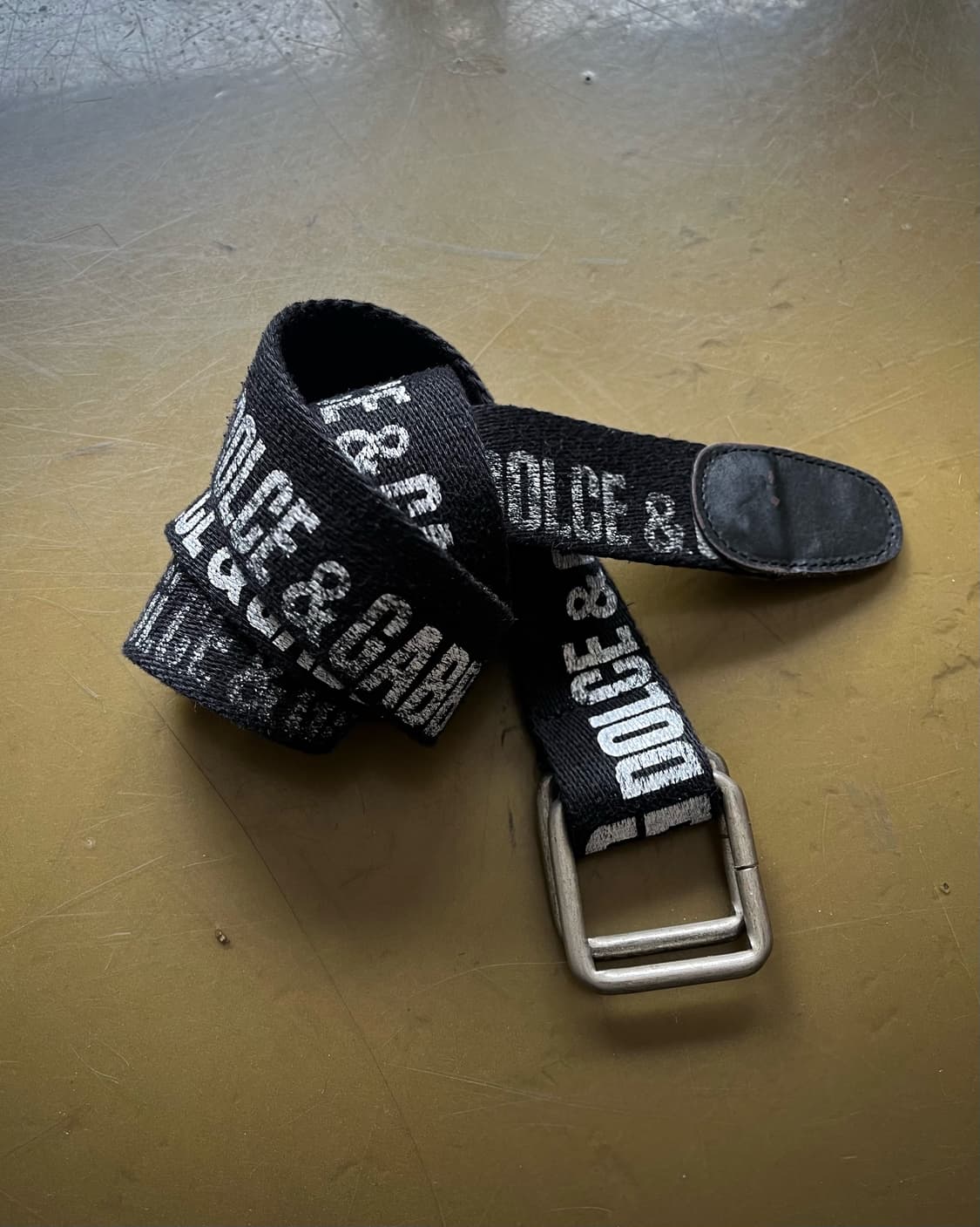 2000s Dolce&Gabbana Layered Weaving belt 상품이미지2