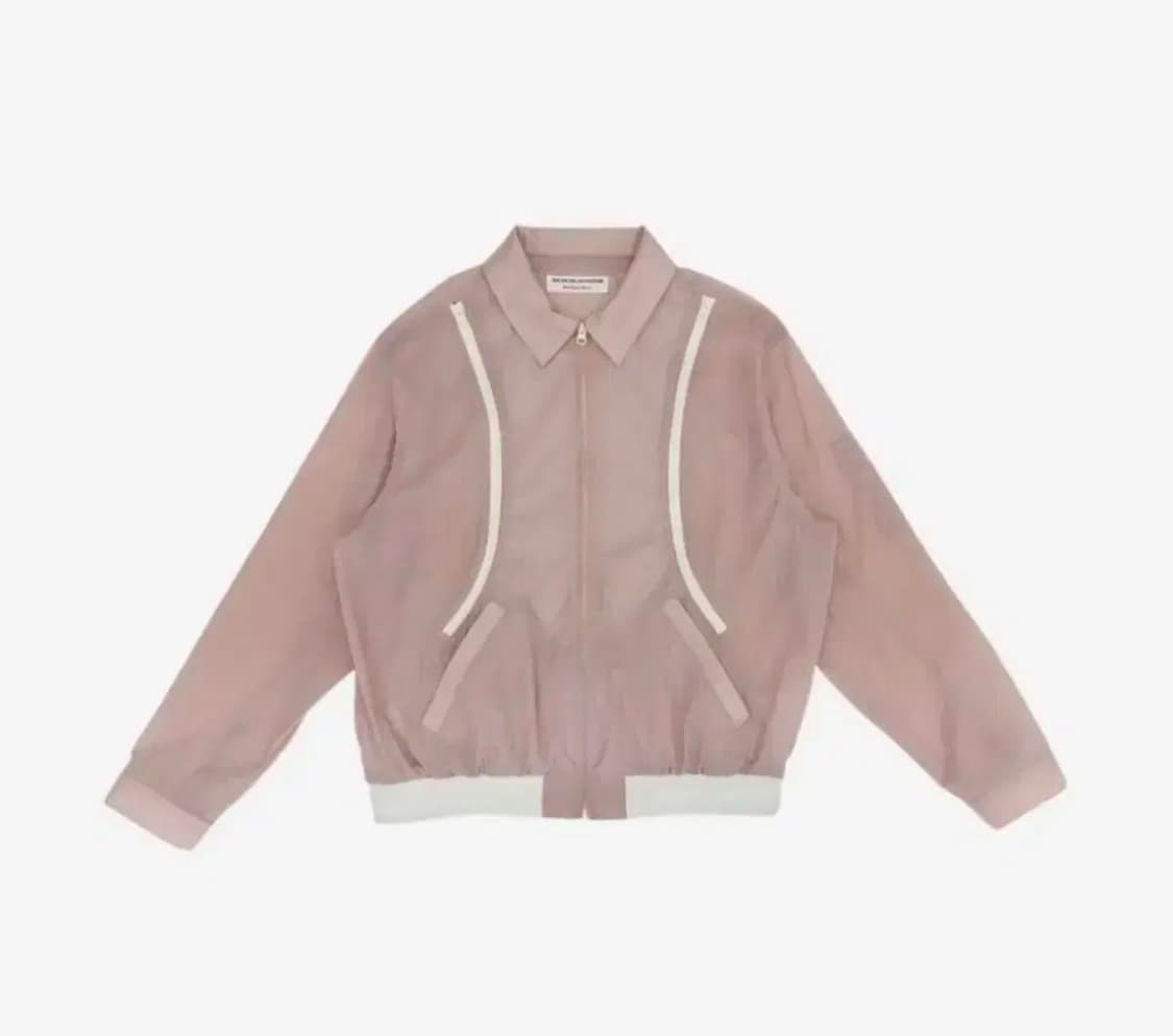 더뮤지엄비지터 윈드브레이커 핑크 XL 새상품급 상품이미지2