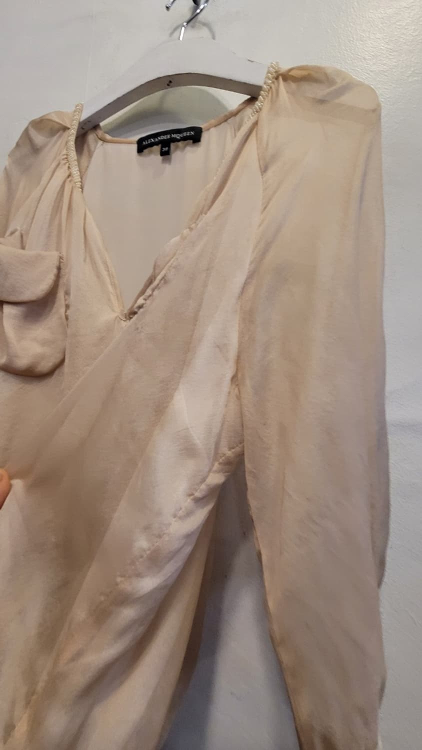 알렉산더맥퀸 실크 원피스 상품이미지5