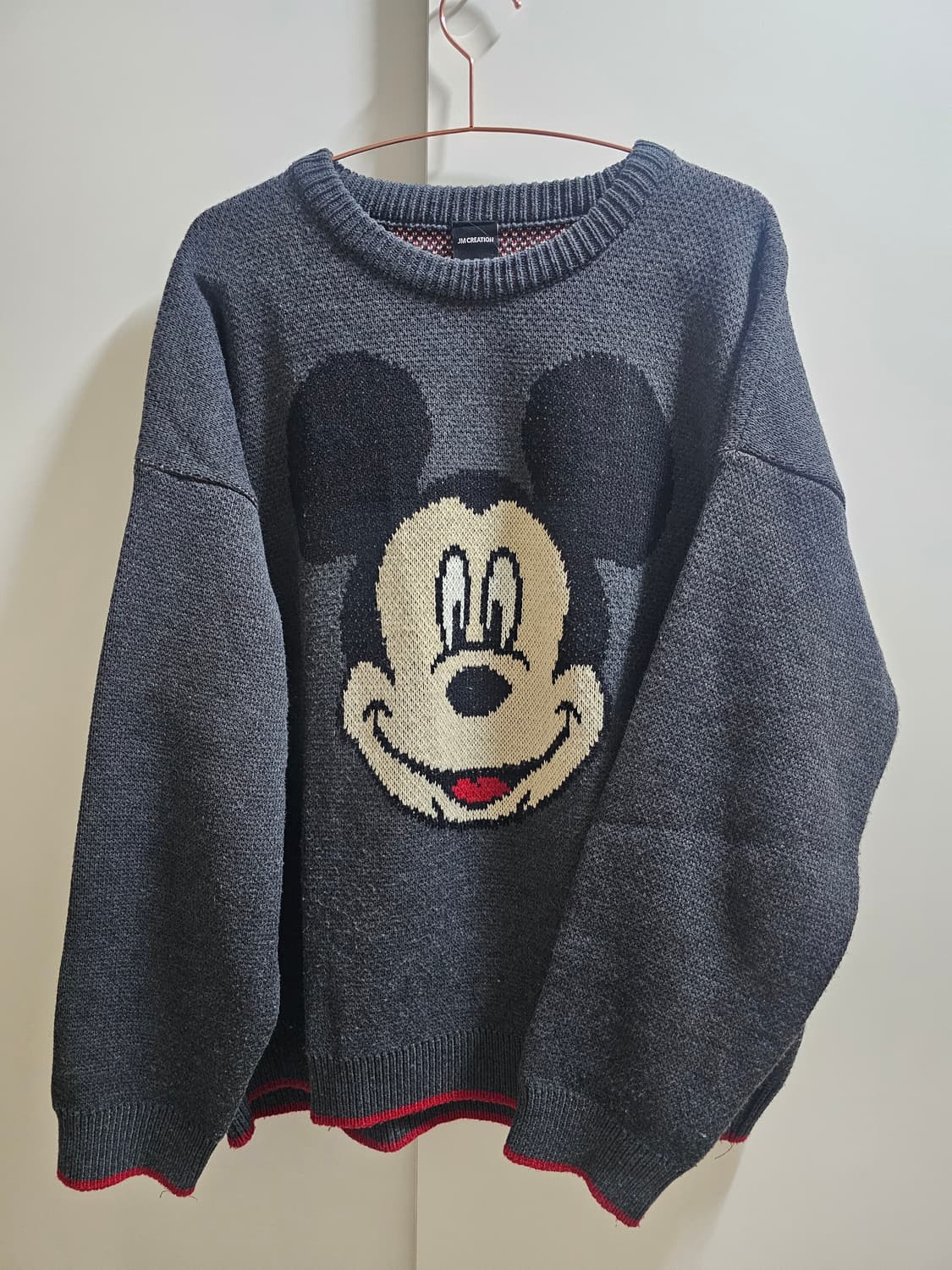 디즈니 미키 오버핏 니트 상품이미지1