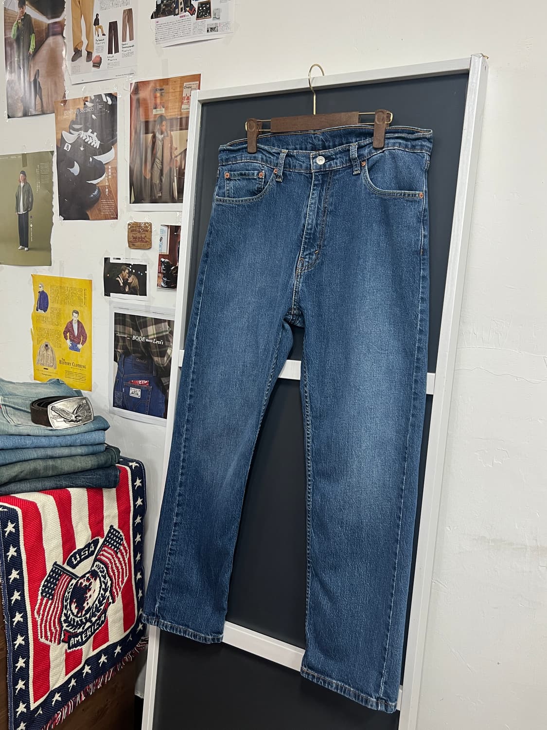 Levis 리바이스 505 레귤러 스트레이트 데님 팬츠 상품이미지8