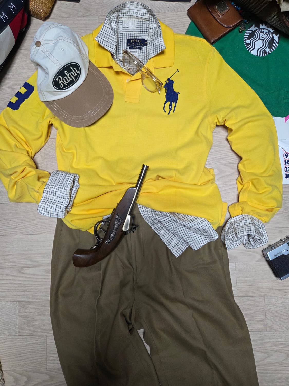 폴로 랄프로렌 긴팔 카라티 pk  상품이미지3