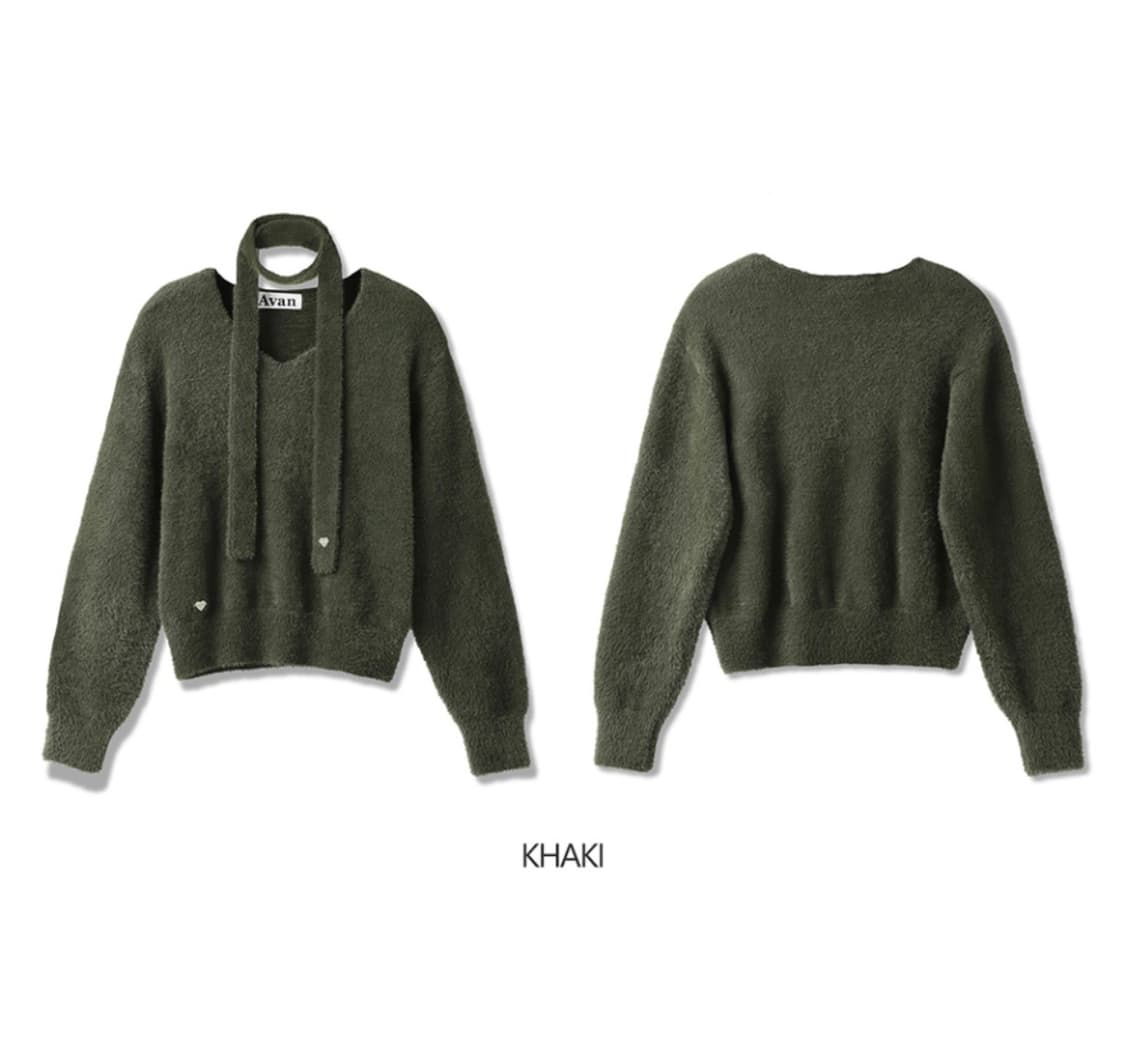 어반드레스 Lily Muffler Set Knit 상품이미지4