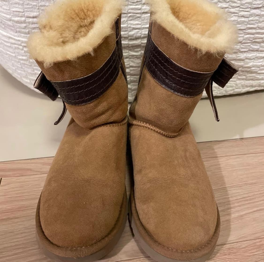 어그부츠 리본 Josette Sheepskin Boots 7사이즈 상품이미지3