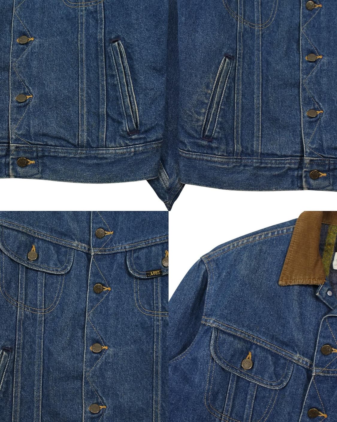 1980s USA Lee 221 스톰라이더 데님 자켓 리 빈티지 미국제 상품이미지8