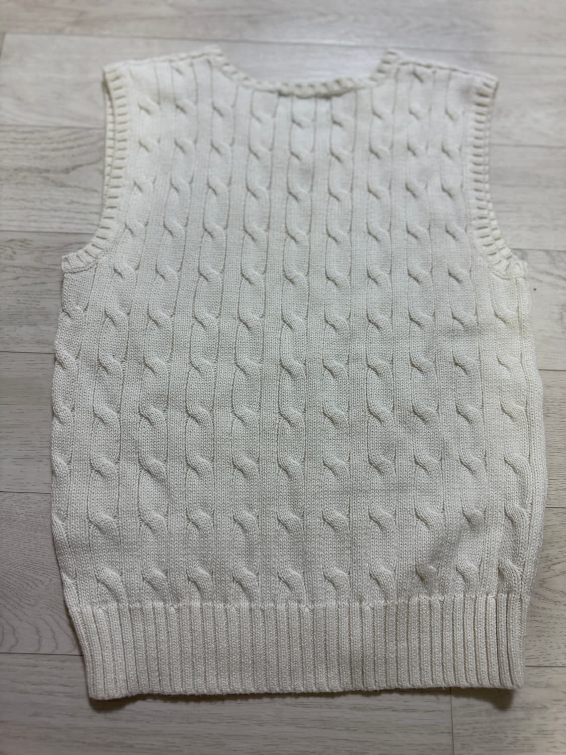 V neck knit vest 상품이미지6