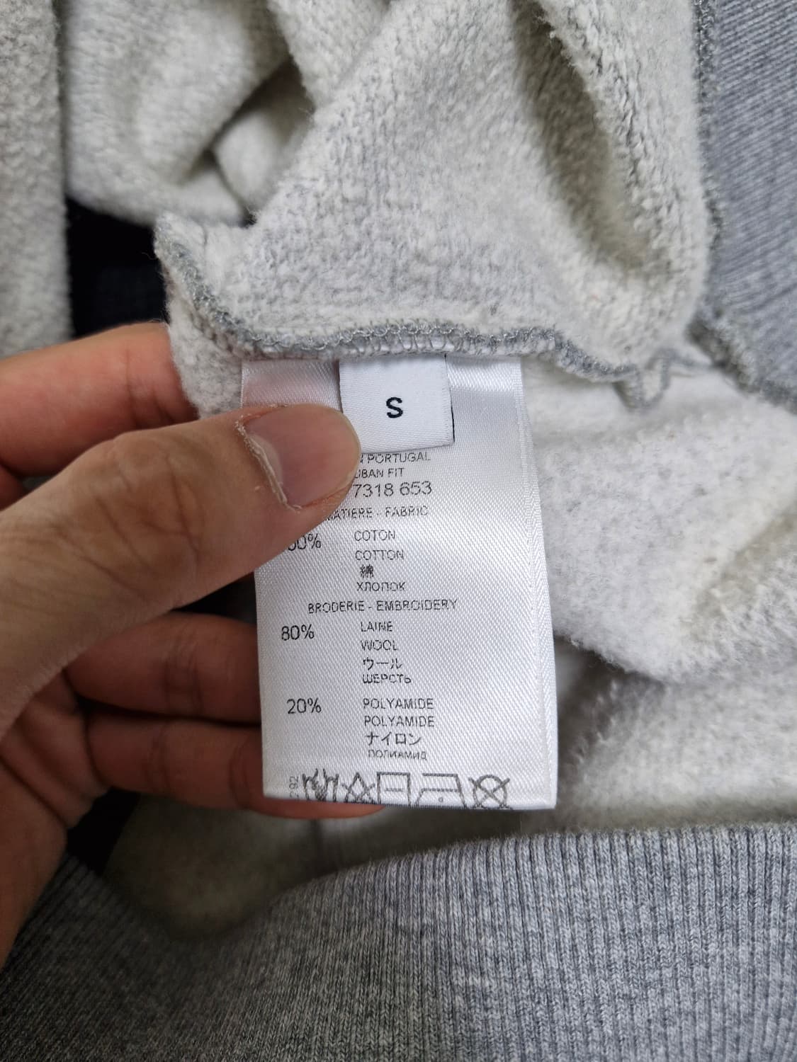 [S] 지방시 SS16 로트와일러 그레이 스웻셔츠 상품이미지5