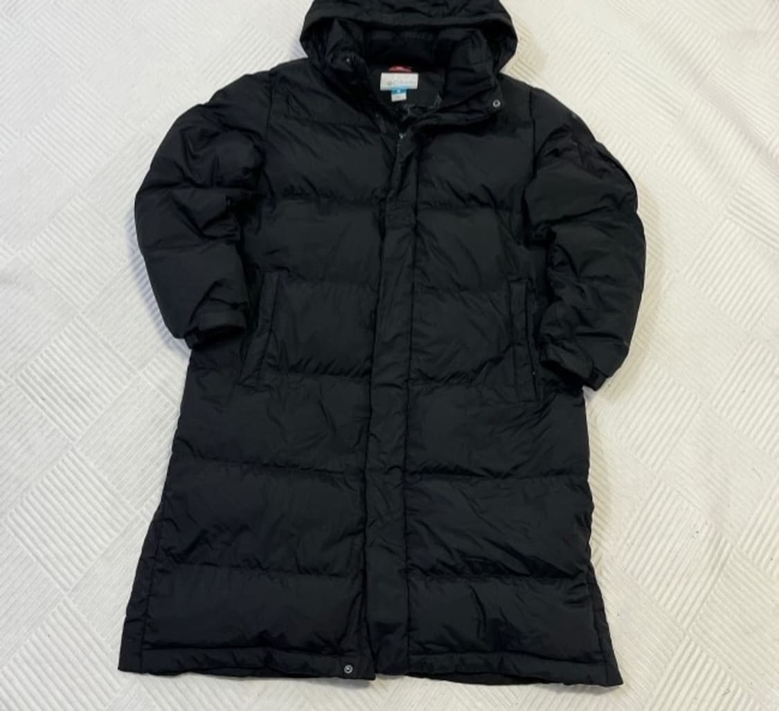 컬럼비아 거위털 구스 롱패딩 105~110 상품이미지1