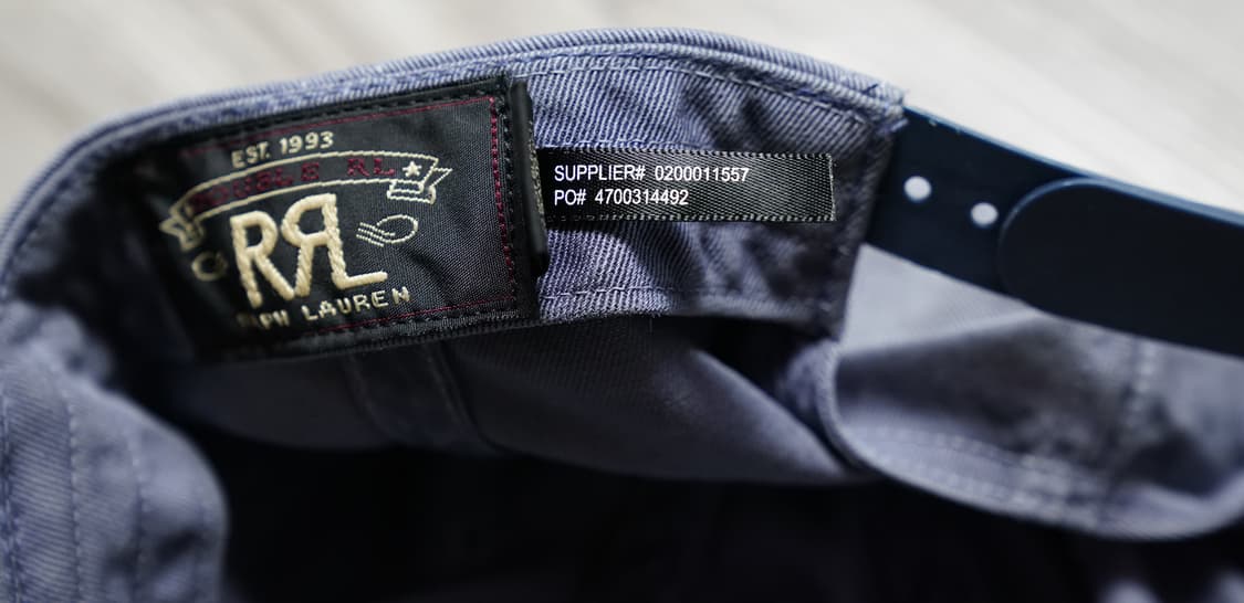 RRL 더블알엘 쉴드 방패 로고 볼캡 상품이미지5