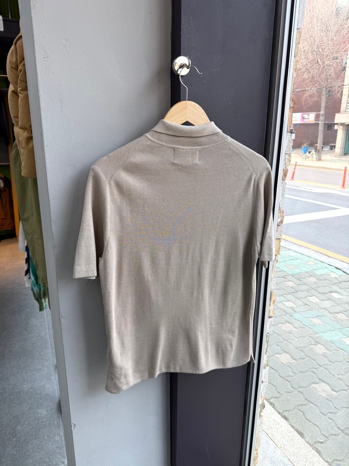 100/ 솔리드옴므 20SS 실크 니트 반팔 상품이미지7