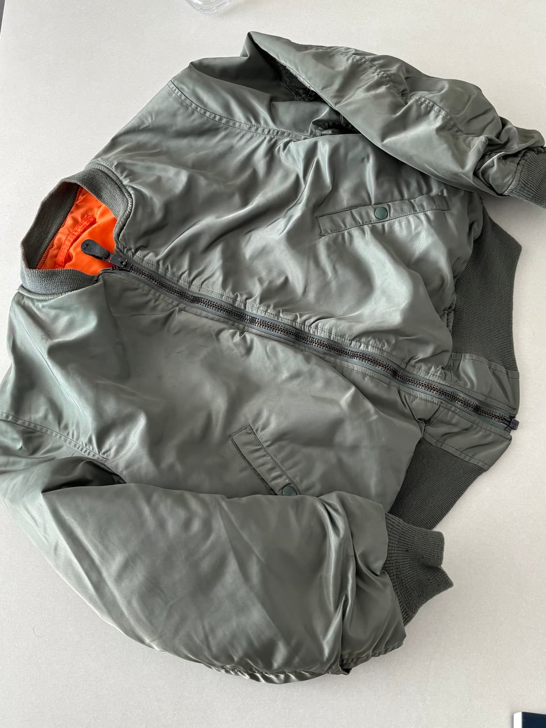 [복각] 알파 인더스트리 1968s 정밀 복각 MA-1 (L사이즈) 상품이미지1