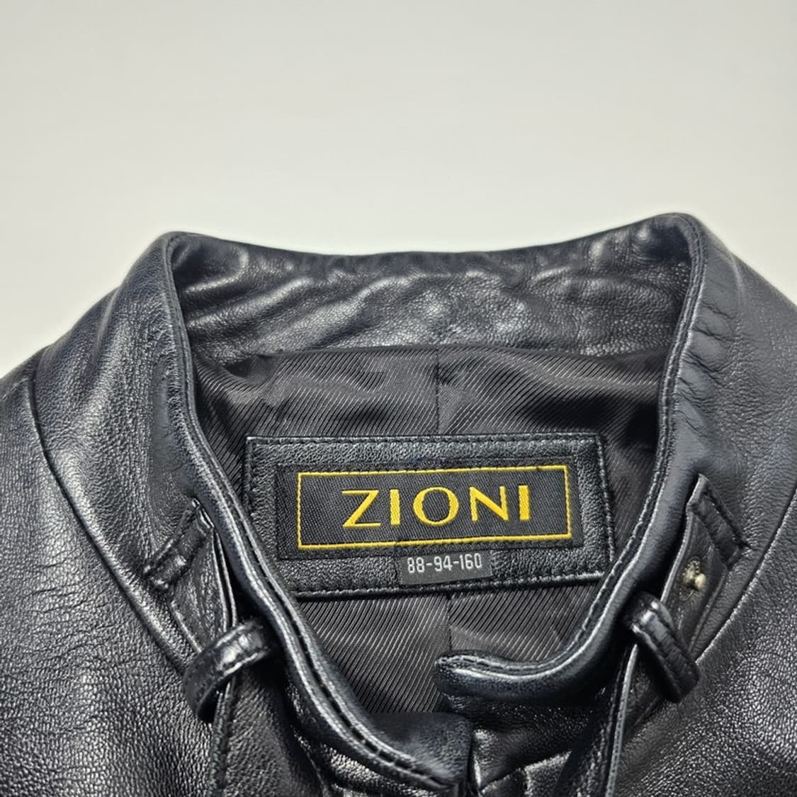 ZIONI 양가죽 집업 자켓 상품이미지5