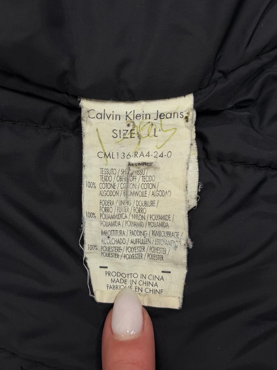 켈빈클라인 진 빈티지 자켓 점퍼 상품이미지8