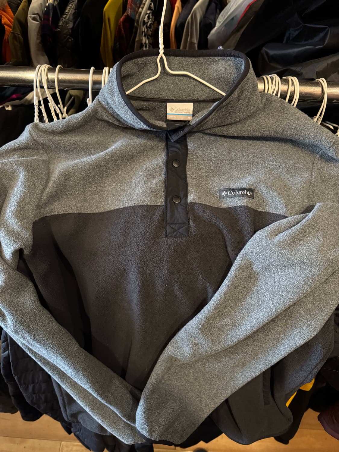 컬럼비아 플리스 풀오버 M 사이즈 상품이미지1