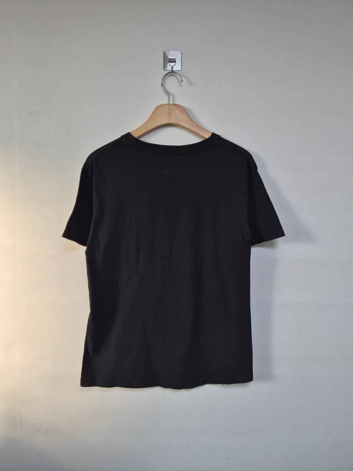 씨Sea 무지 블랙 반팔 포켓 티셔츠 free사이즈 - T55 상품이미지2