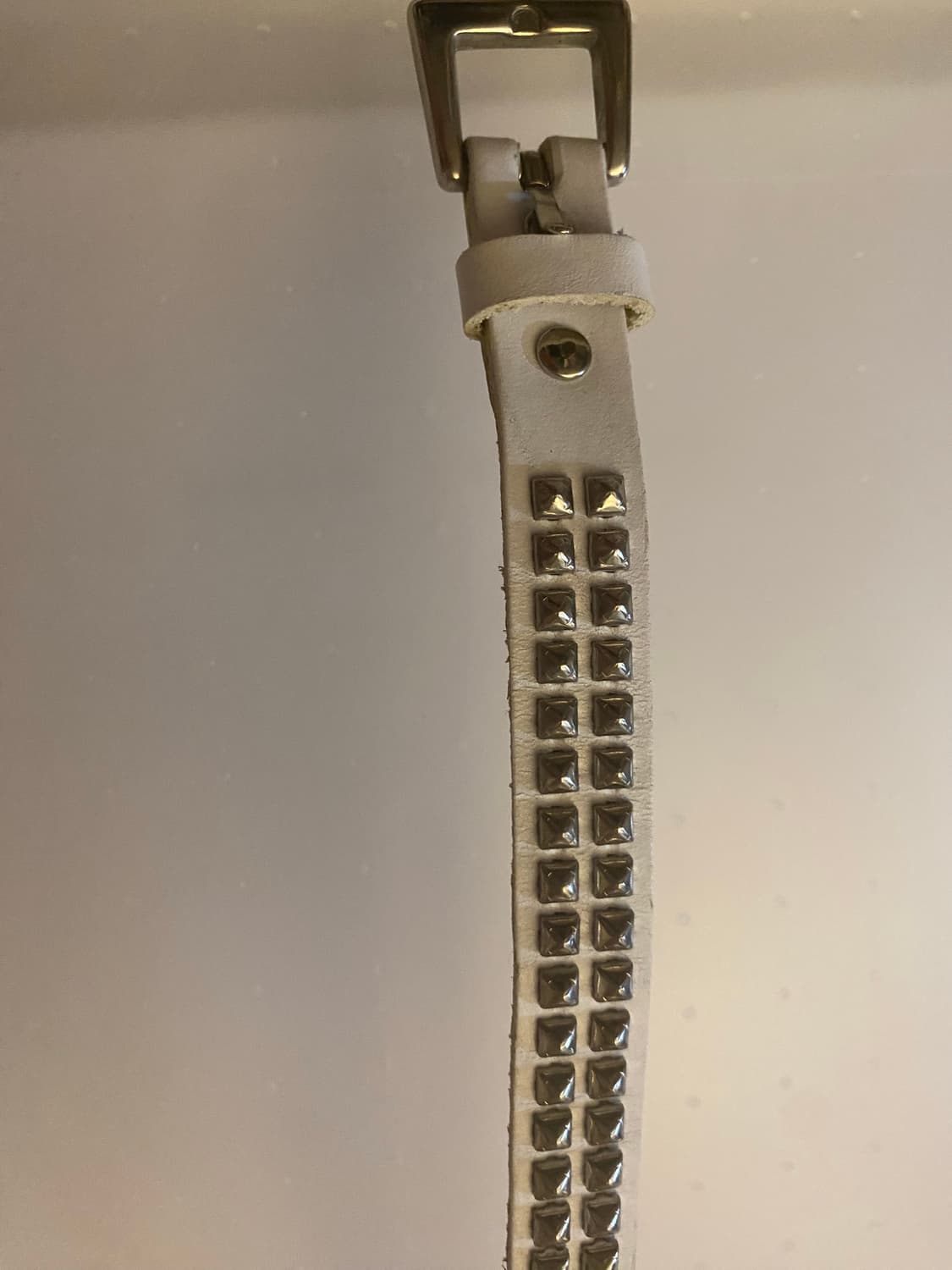 Vintage punk studs leather bracelet whit 상품이미지6