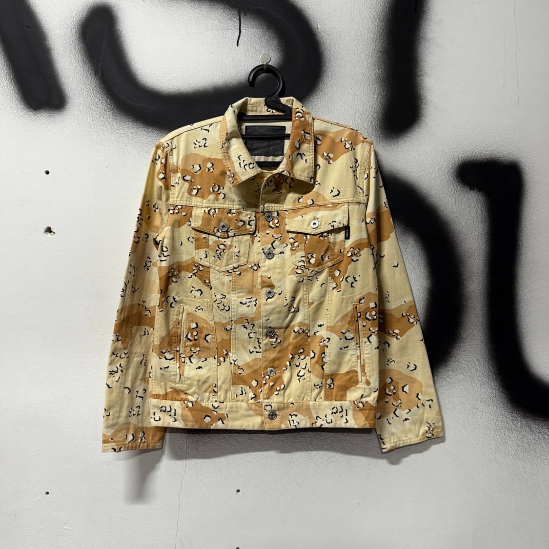 VTG 빈티지 데저트 카모 크롭 데님 자켓 상품이미지1