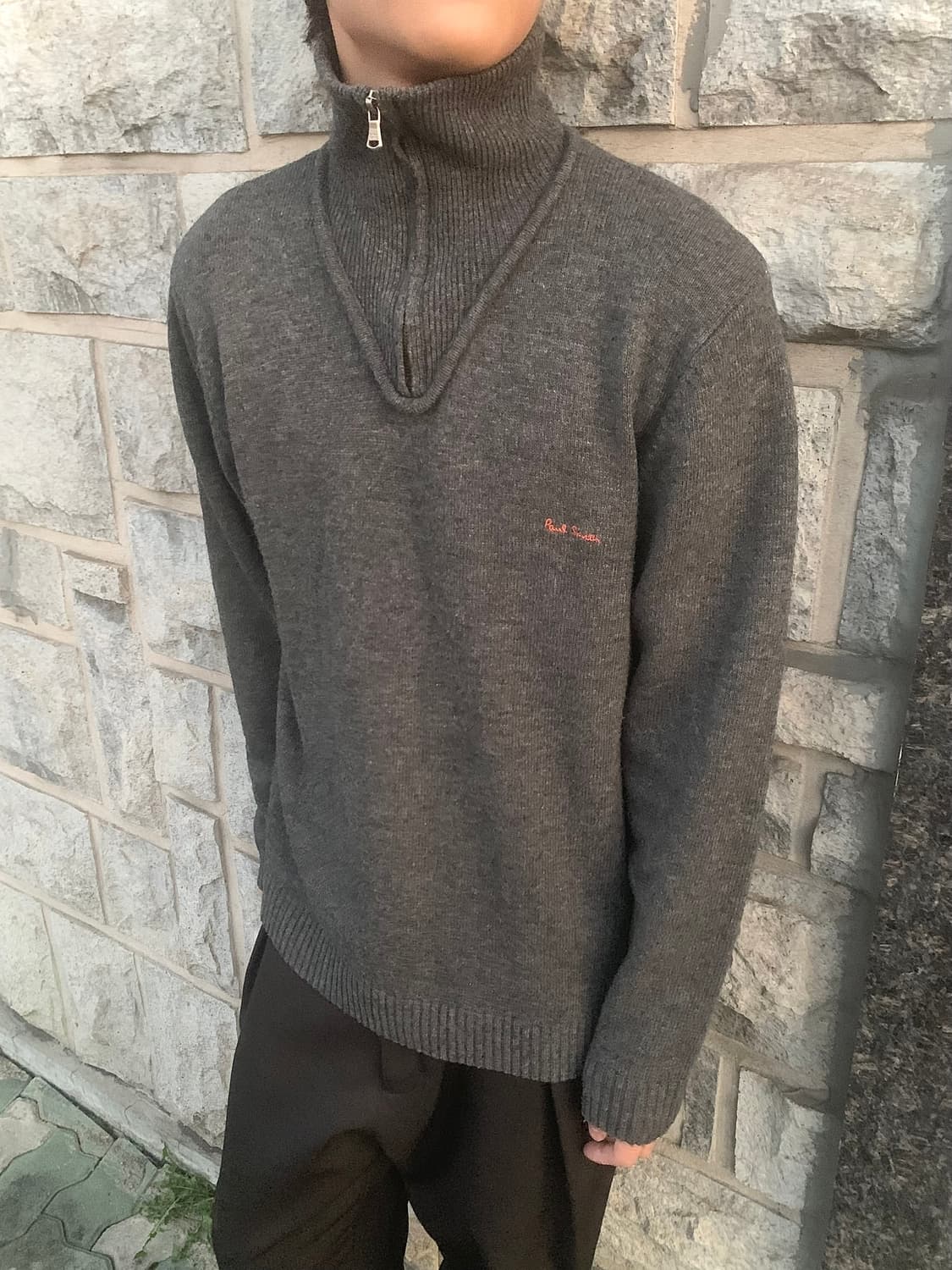 폴 스미스 진스 투톤 칼라 니트 상품이미지2