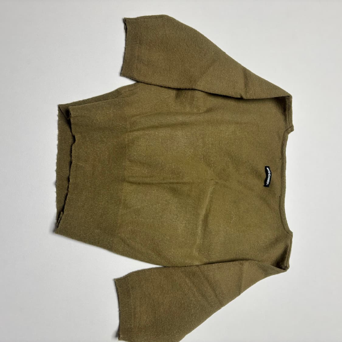 미스치프 스퀘어넥 니트 상품이미지6