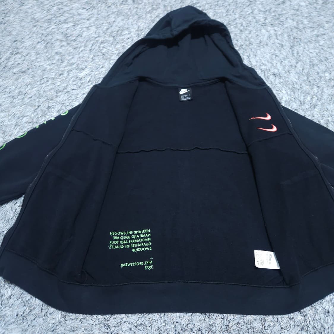 나이키) L 남자 스우시 풀집업 후디 후드집업 / 왕눈이샵 상품이미지8