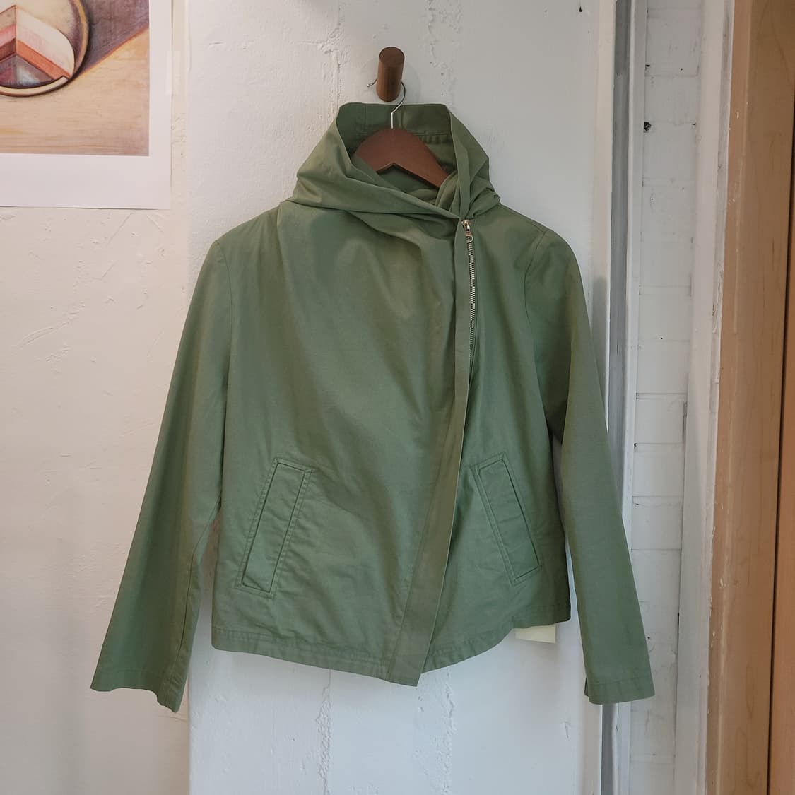 Nostalgia 언발 후디 야상 자켓 상품이미지1