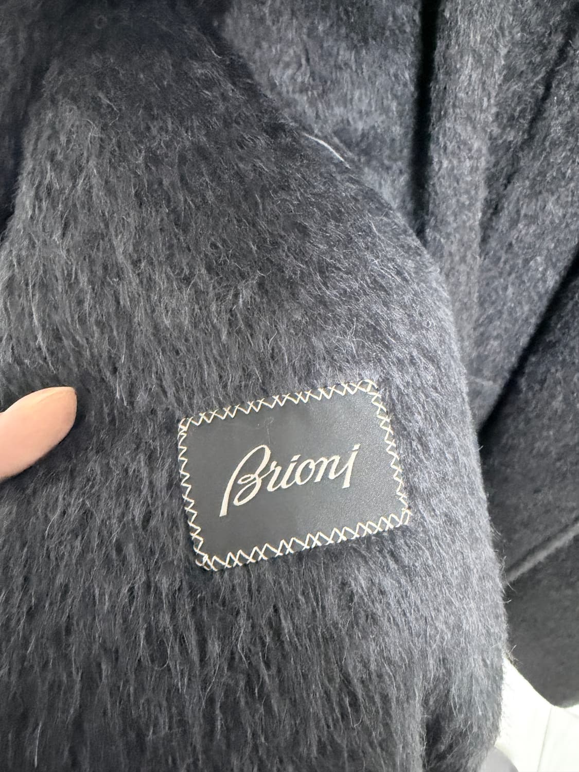 Brioni 브리오니 알파카 핸드메이드 로브 코트/50(100-110) 상품이미지6