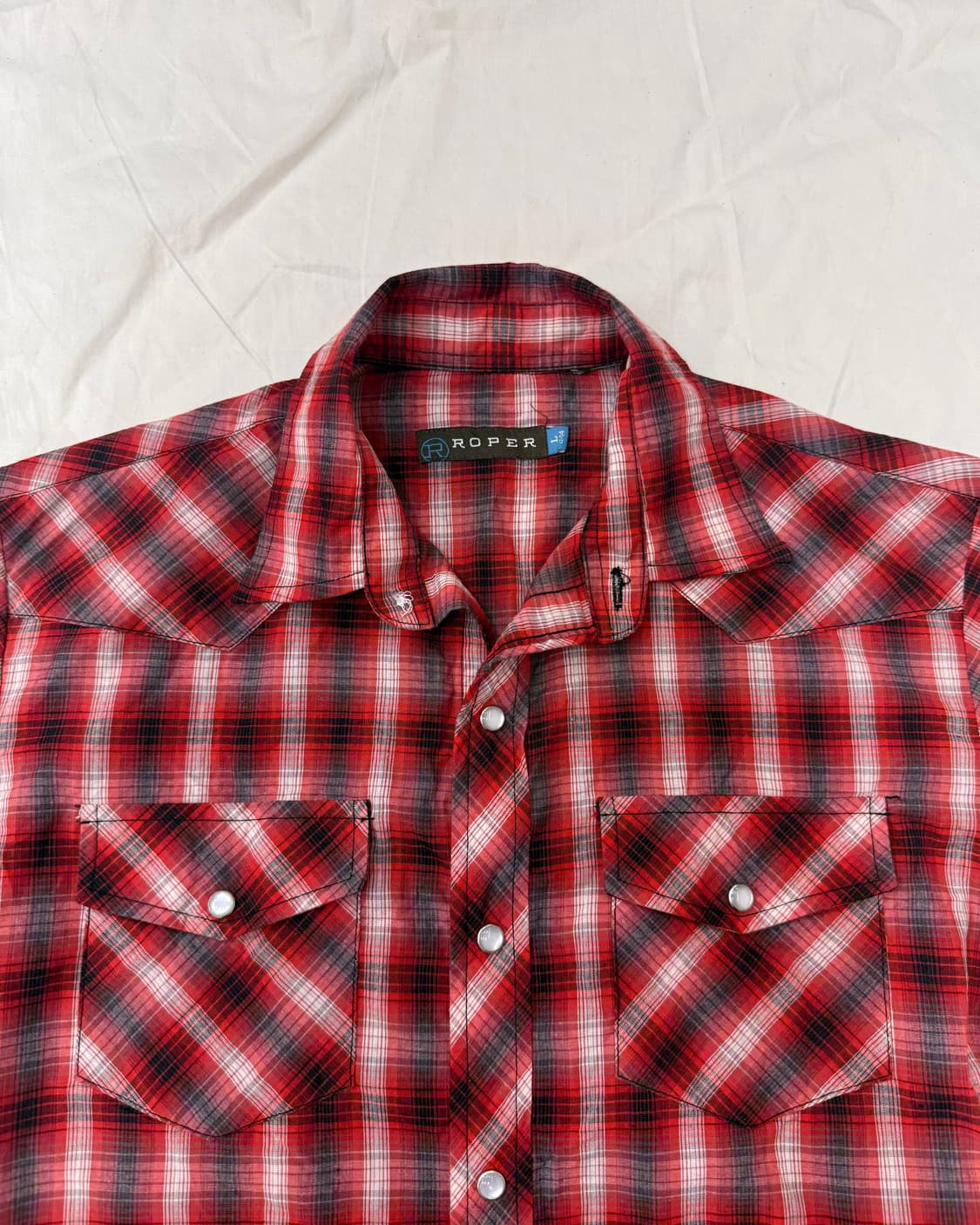ROPER 웨스턴 체크 셔츠 상품이미지1