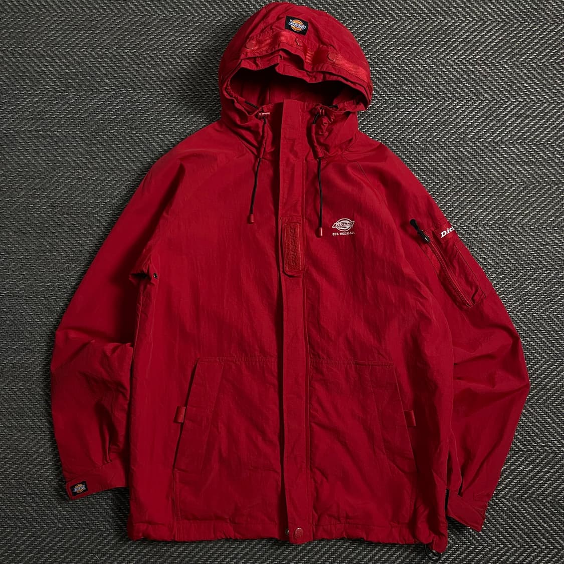 디키즈 USA 올드스쿨 나일론 테크웨어 자켓 레드o 4346 상품이미지1