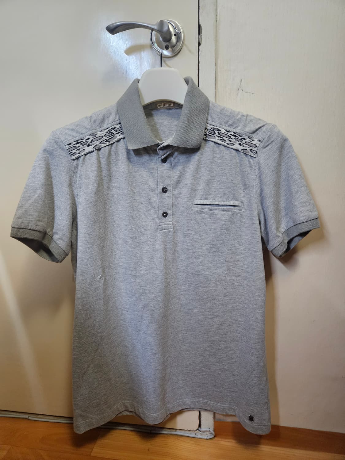 100 L) 존 갈리아노 명품 카라 티셔츠 made in Italy 상품이미지1