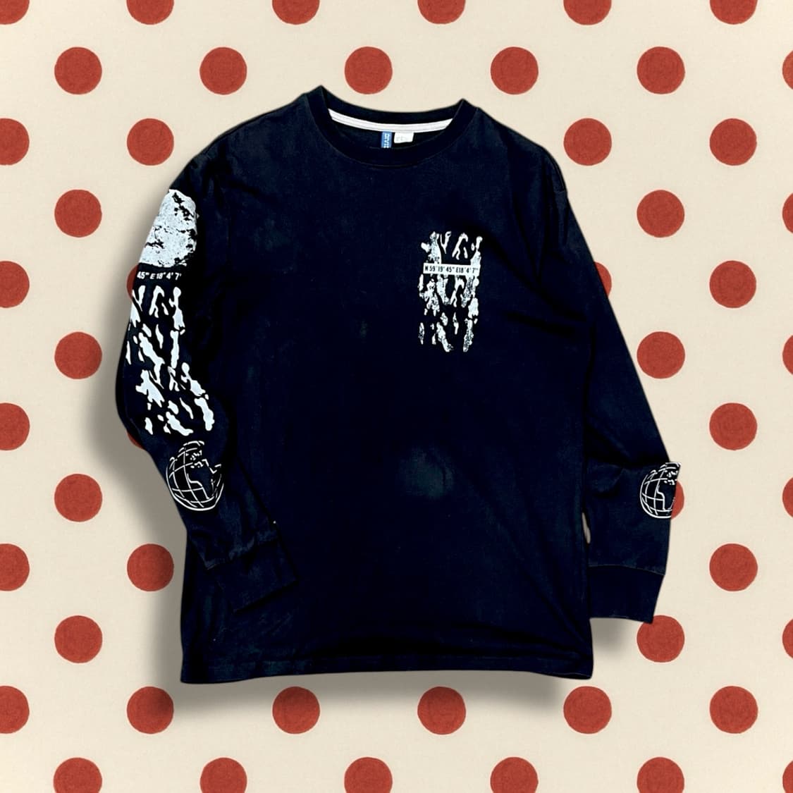 H&M 스톡홀름 좌표 티셔츠 (L) 상품이미지1