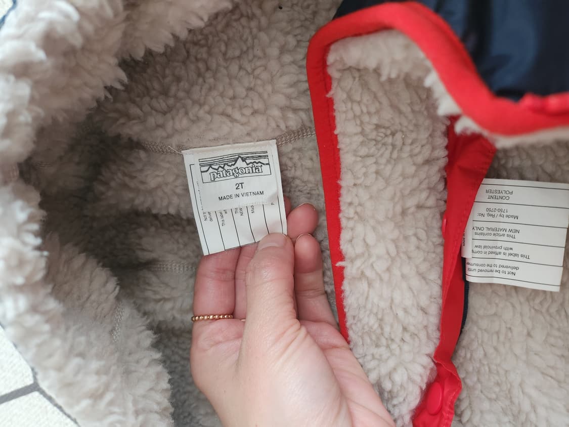 파타고니아 리버시블 자켓 상품이미지3