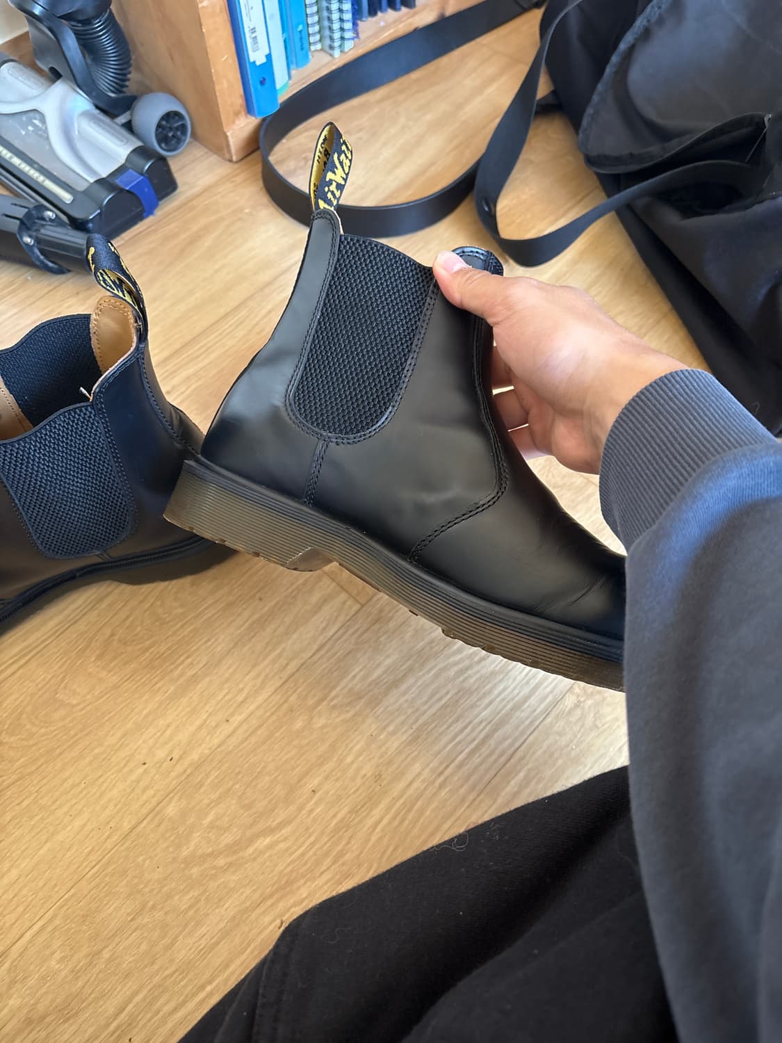 닥터마틴 2976 첼시 블랙 스무스 상품이미지2